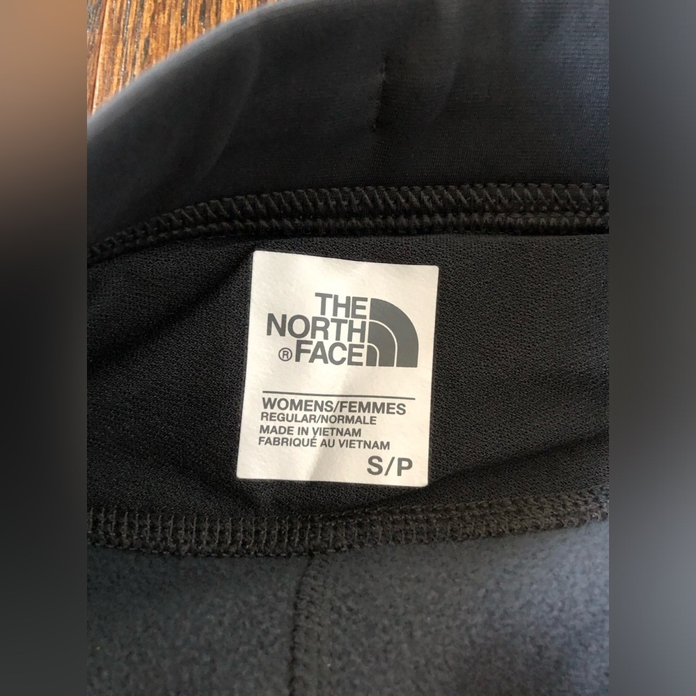 The North Face Women’s S Dark Gray Fleece-Lined Long Ankle Leggings w/Pockets - Picture 4 of 16